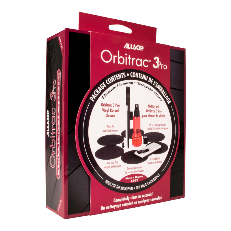Studio Image Orbitrac Vinyl Cleaning Kit packaging back