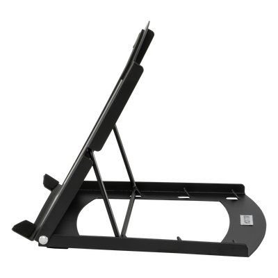 Allsop TriTilt laptop tablet stand side view